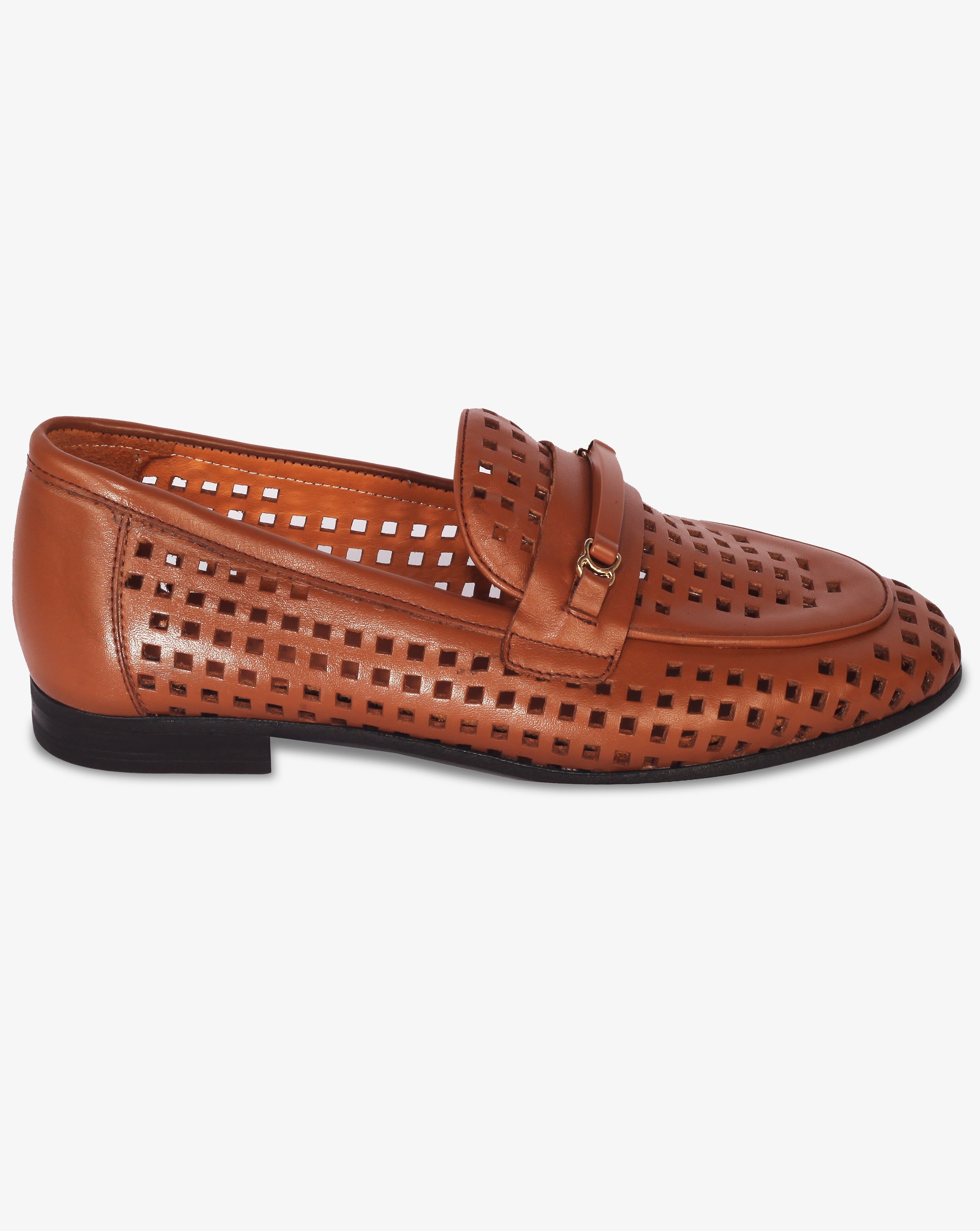 Taba Lazer Kesim Loafer