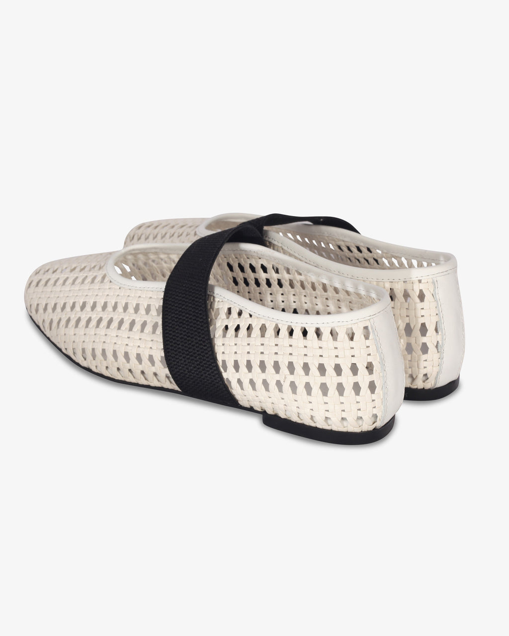 Beyaz Örgü & Lastik Bantlı Babet