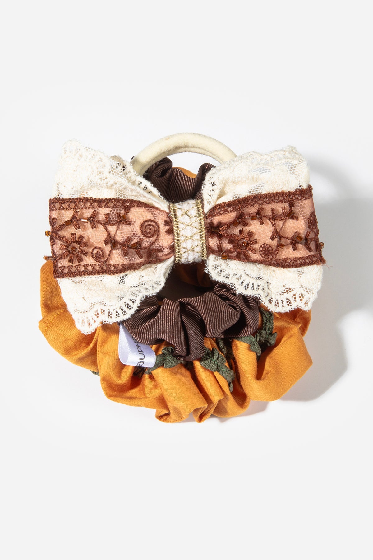 Kahve-Taba Tonlarında 3'lü Saç Tokası