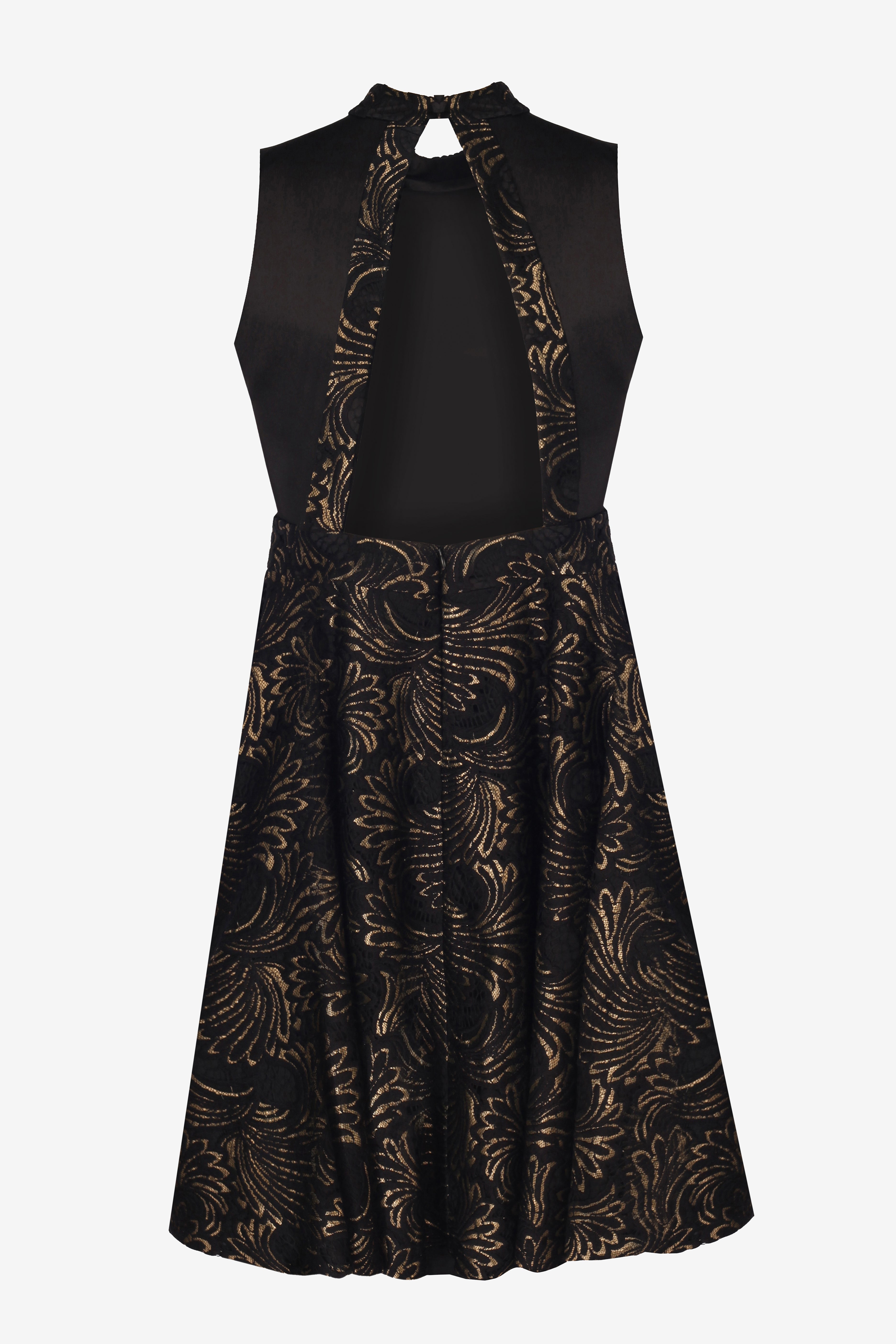 Siyah Eskitme Elbise