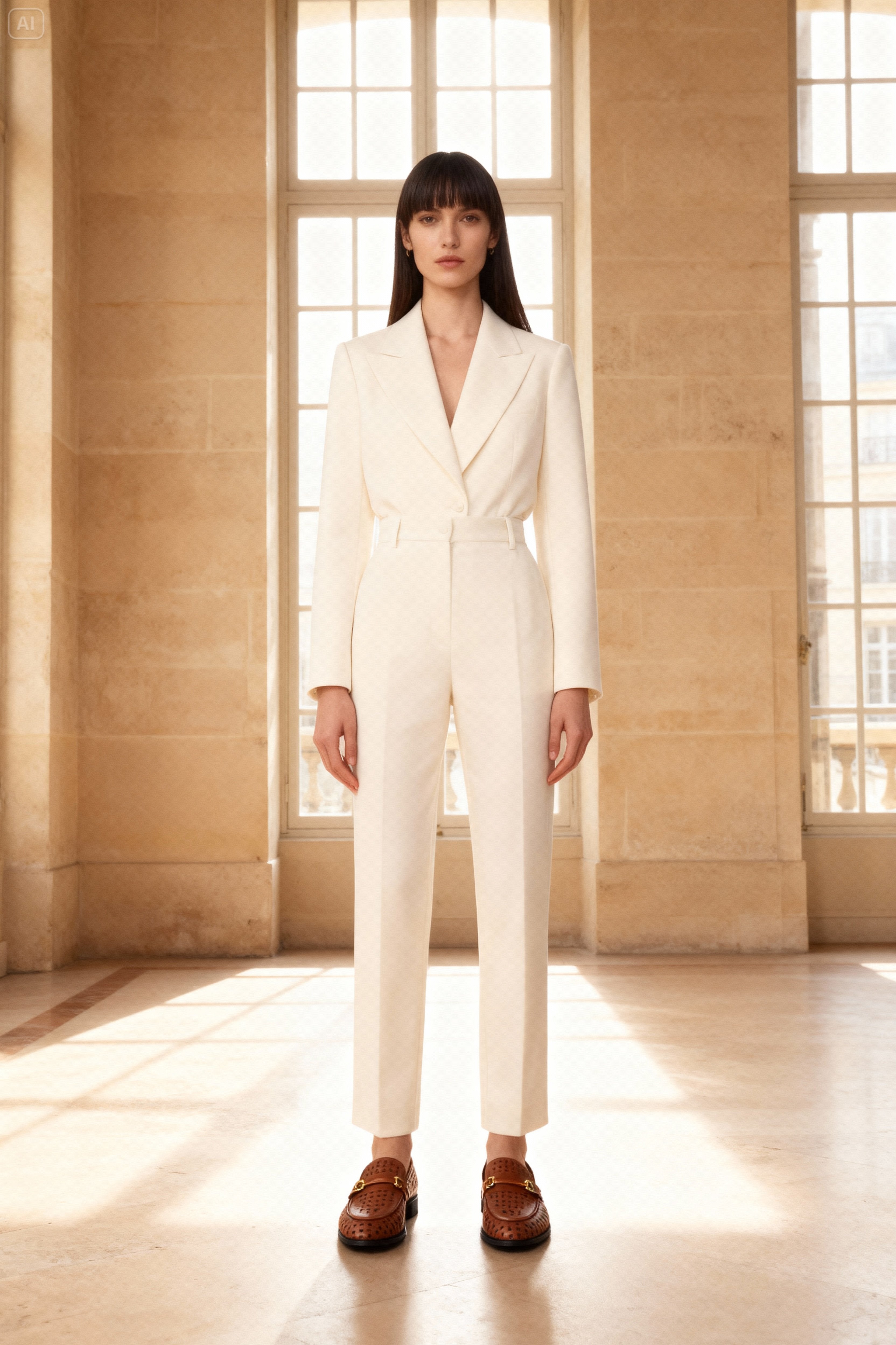 Taba Lazer Kesim Loafer